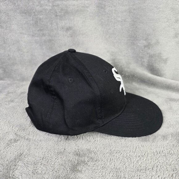 Chicago White Sox Baseball Cap By OC Sports Adjustable Hook & Loop Strap OSFM - Picture 7 of 7